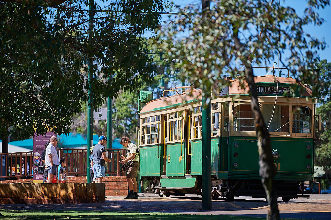 Whiteman Park Transport Heritage electric tram rides 325 }}