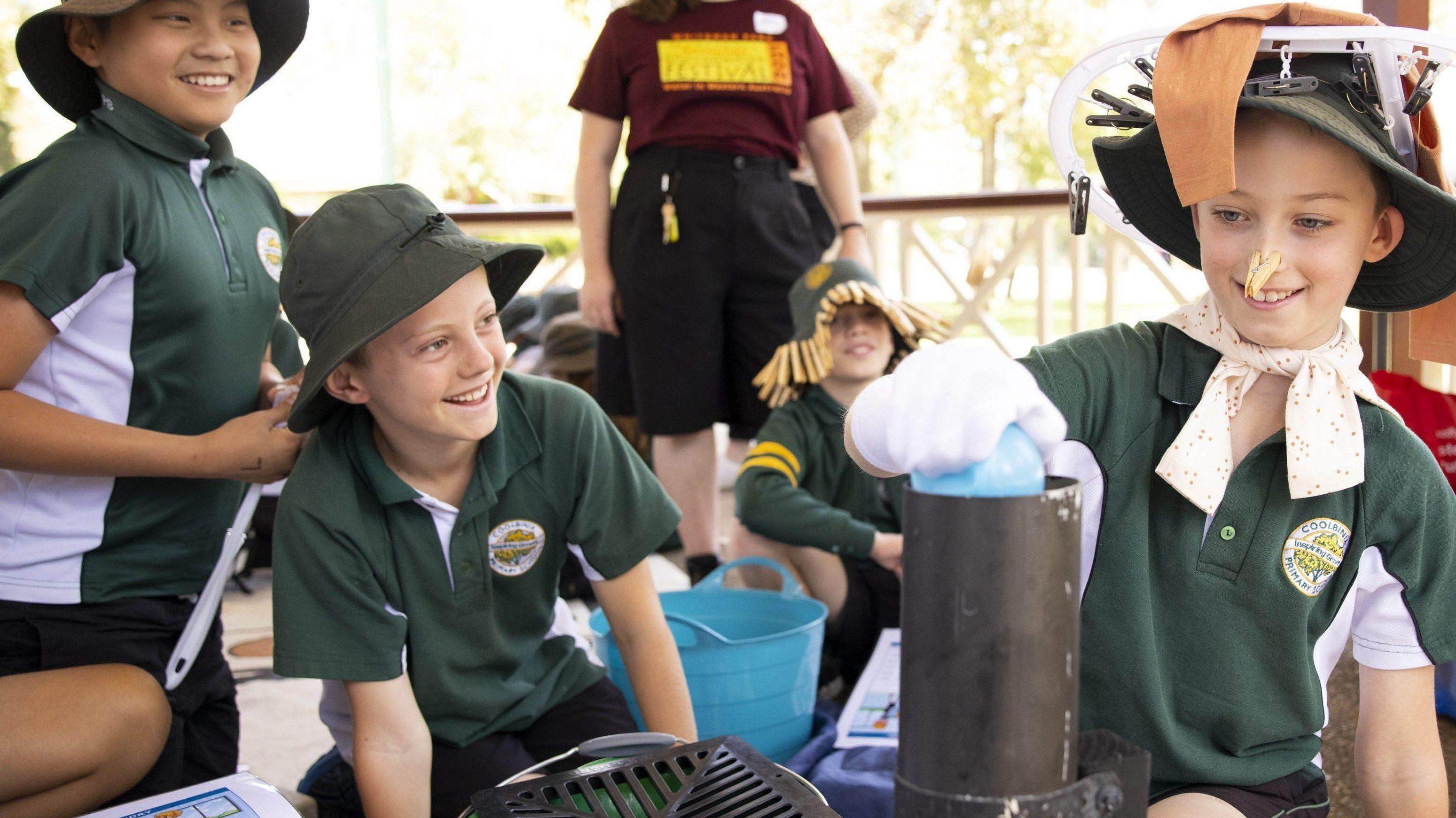 Whiteman Park CGF2021 Workshops Every Drop Counts model CRP }}