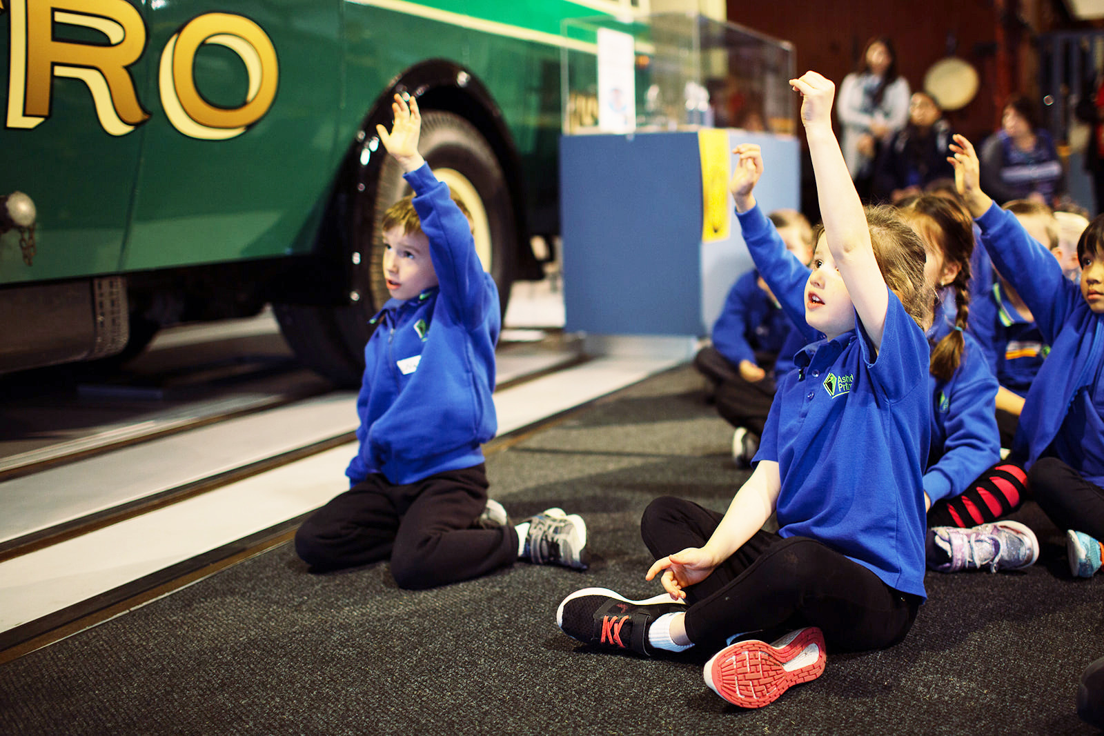 Whiteman Park education students in Revolutions WEB }}