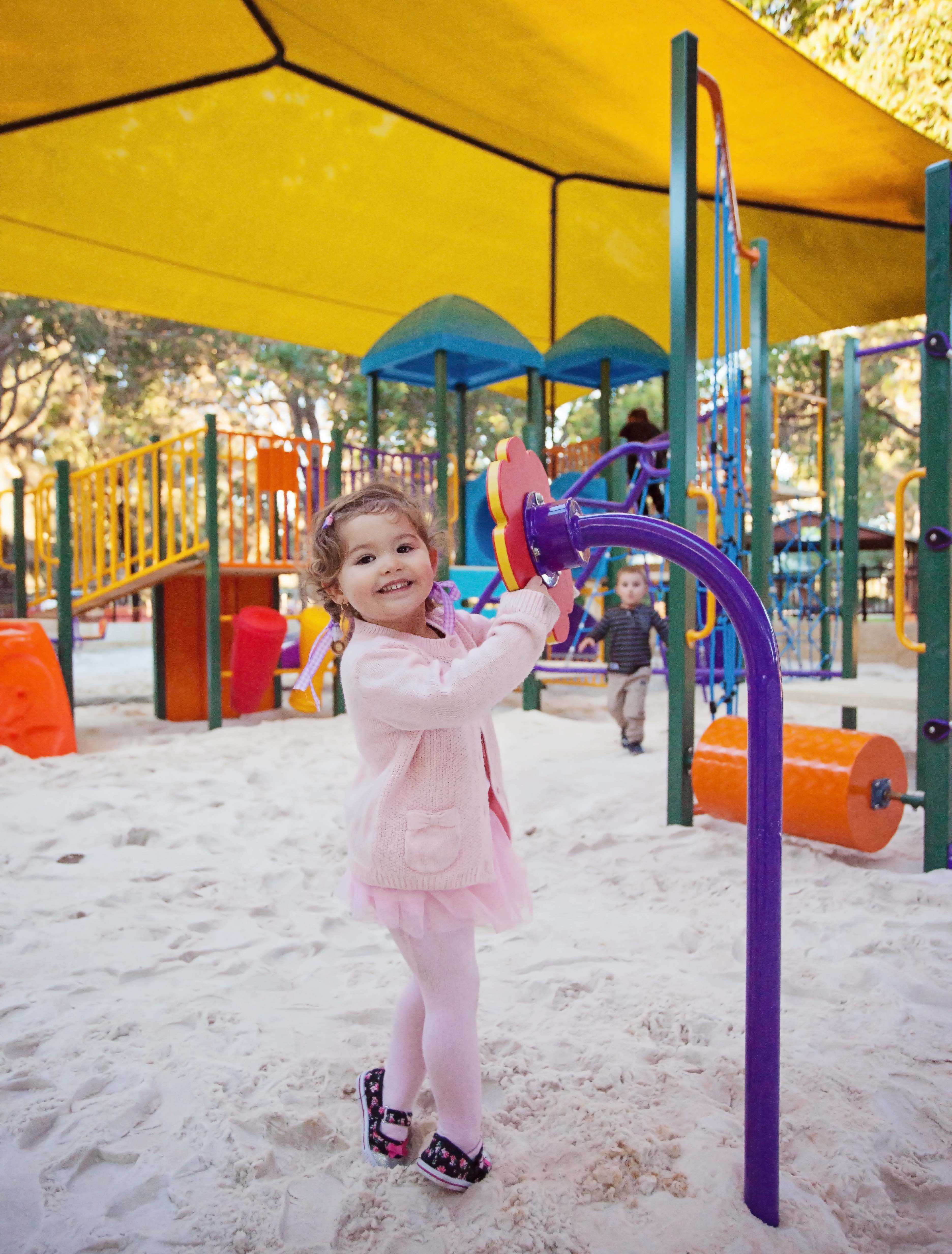 WP Village West Playground playtime }}