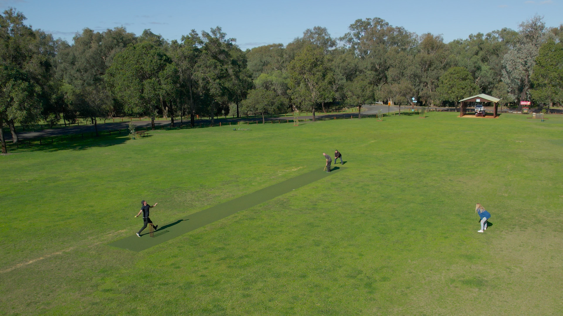 Whiteman Park recreation cricket pitch at Mussel Pool WEB }}