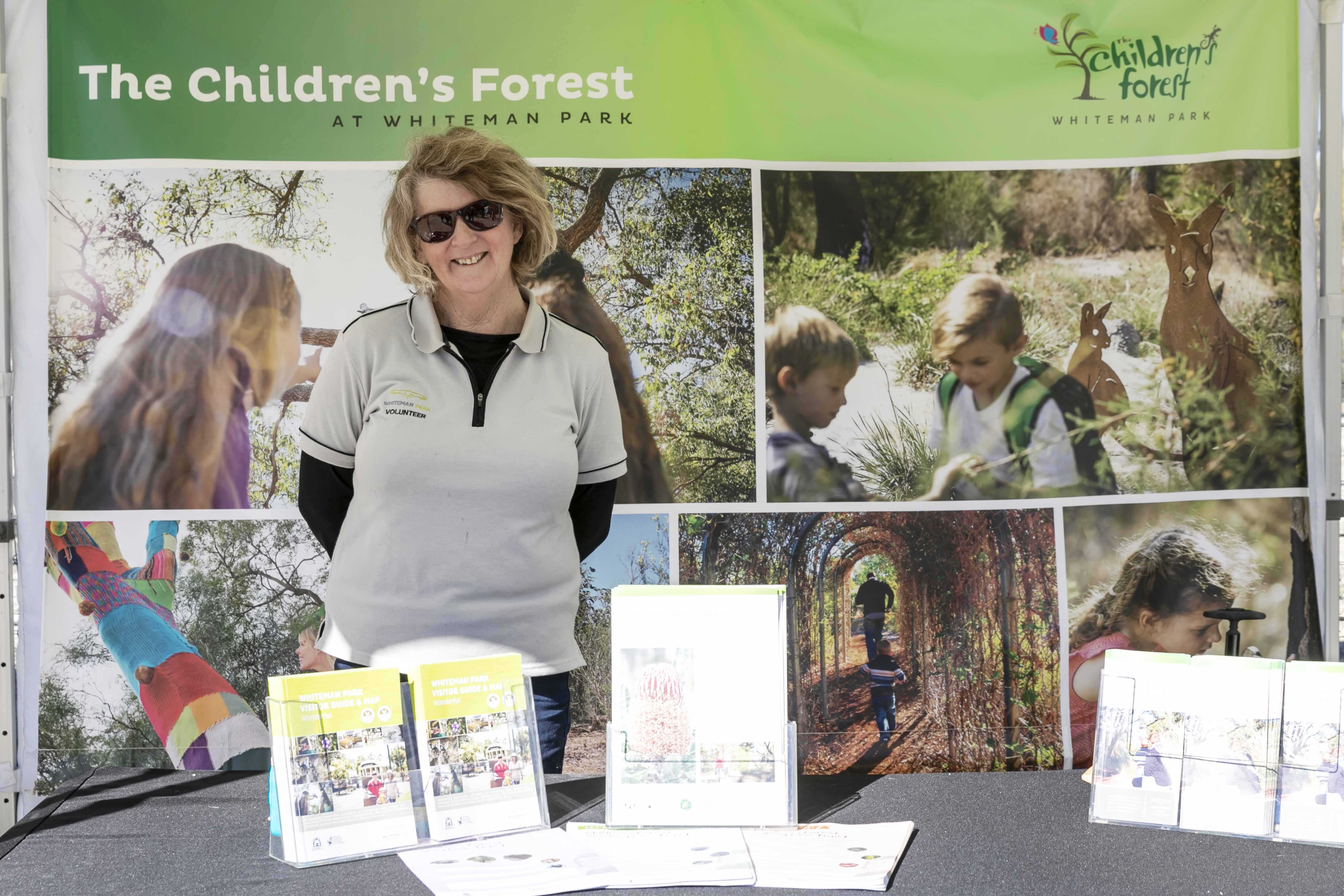 Whiteman Park Volunteers Events staffing an event display WEB }}